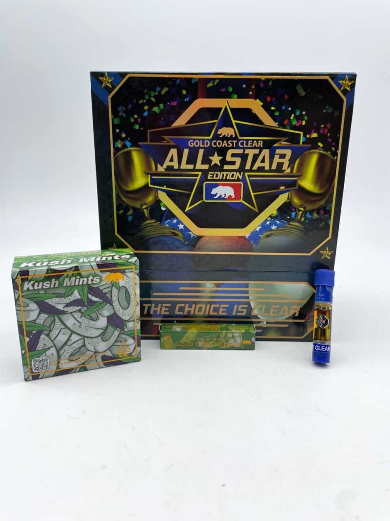 GOLD COAST CLEAR ALL STAR 1G CARTS