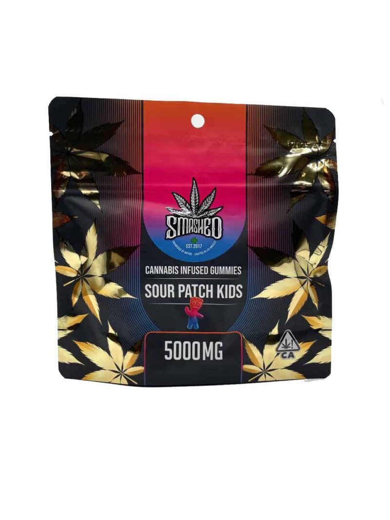 SMASHED 5000MG GUMMIES – SOUR PATCH KIDS